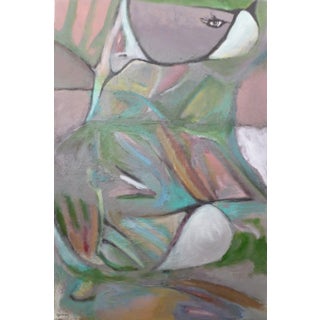 "Grey Whale" Contemporary Oil and Acrylic Painting by Scott Spencer For Sale