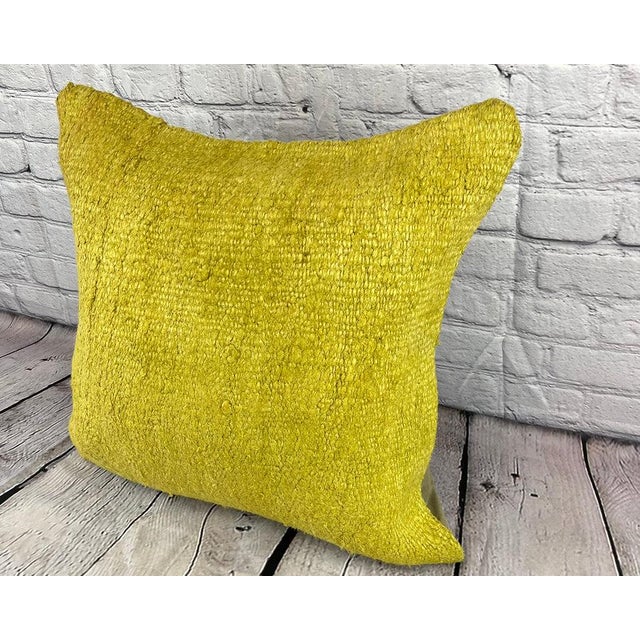 Vintage Pillow Case Turkish Hemp Pillow Decorative Hemp Pillow Dry cleaning only. PILLOW INSERT IS NOT INCLUDED