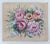 Shabby Chic Vintage Pink Roses Gouache Painting For Sale - Image 3 of 4