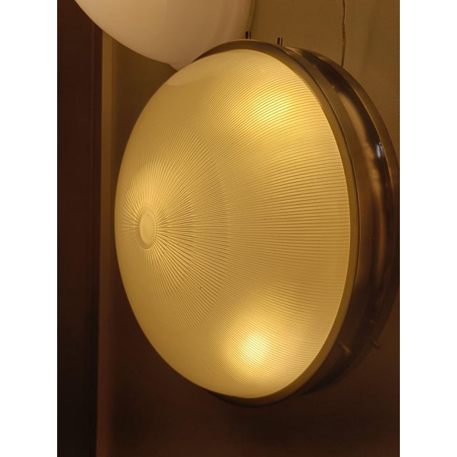 Silver Sigma Wall Lamp by Sergio Mazza for Artemide, Italy, 1960s For Sale - Image 8 of 9