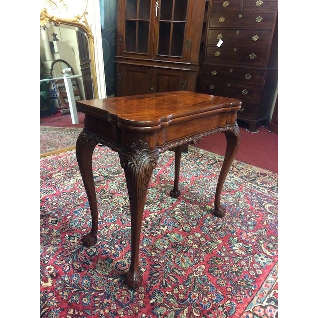 Item: Vintage E.J. Victor Games Table in Mahogany. Age & Condition: Circa 1990-2000. Good original finish, some scratches...