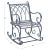 2020s Medrano Rocking Chair - Mossy Blue For Sale - Image 5 of 10