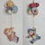 Folk Art Disney Goebel “It’s a Small World” Hand-Painted Ceramic Ornament Figures, Set of 4, For Sale - Image 3 of 13