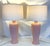 Vintage Mid Century Barbiecore Pink Ceramic Lamps- A Pair For Sale In West Palm - Image 6 of 14