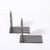 Mid-Century Bronze Bookends of Stone Workers W/ Hebrew Scripture by Peel Bell For Sale - Image 9 of 11
