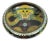 Antique Chinese Cloisonne Bowl: Dragon & Flaming Pearl Design For Sale