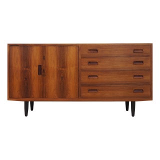 Vintage Danish Rosewood Dresser by Carlo Jensen for Hundevad & Co., 1970s For Sale