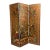 Chinoiserie Hand Painted Triple Panel Room Divider For Sale