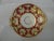 Victorian Red and Gold Plates - a Pair For Sale - Image 4 of 6
