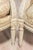 Early 20th Century Pair of French Louis XVI Style 1900s Painted and Carved Bergères à Oreilles For Sale - Image 5 of 12