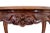 Wood Carved Walnut Occasional Table, 1890s For Sale - Image 7 of 11