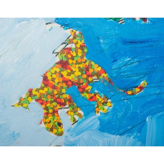 James Franco "Coloring Book" Oil on Canvas, 2015 For Sale - Image 9 of 12