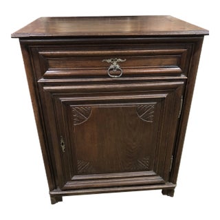 Early 19th Century French Oak Cabinet For Sale