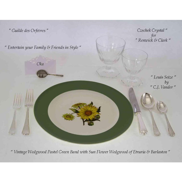 Vintage /New c.j. Vander Silverplate Louis Seize Pattern Flatware Set for 12- 76 Pieces For Sale In New York - Image 6 of 13