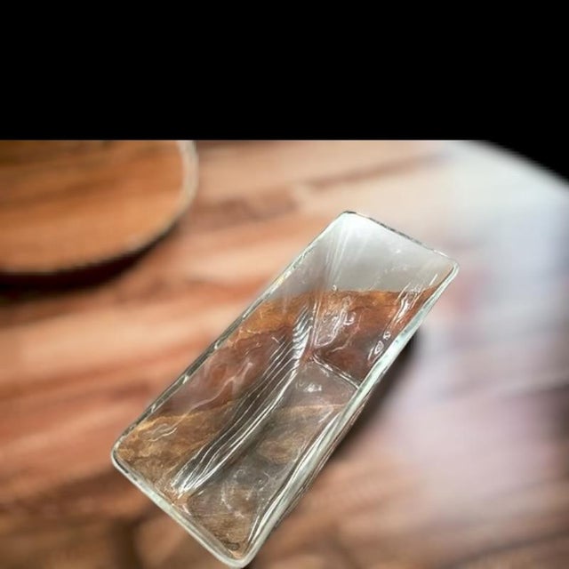 Danish Glass Vase, 1970s For Sale - Image 6 of 7