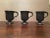 English Pewter Footed Tavern Mugs 19th Century - Set of 3 For Sale - Image 4 of 5