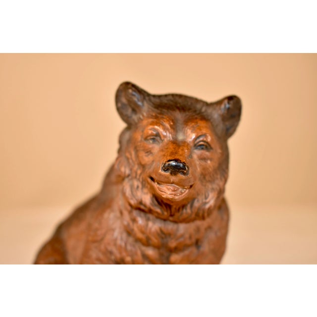 19th Century Austrian Terracotta Bear For Sale In Greensboro - Image 6 of 7