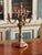 French Pair of Gilt Bronze Five-Light Candelabra For Sale - Image 3 of 12