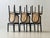 Wood Chairs with Wicker and Leather Seats by Dietiker, 1980s, Set of 6 For Sale - Image 7 of 16