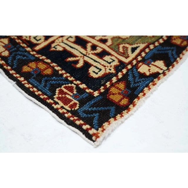 Traditional Antique Shirvan Rug 3'9'' x 7'1'' For Sale - Image 3 of 11