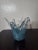 Mid-Century Modern Vintage Italian Hand Blown Art Glass Sculpture Biomorphic For Sale - Image 3 of 12