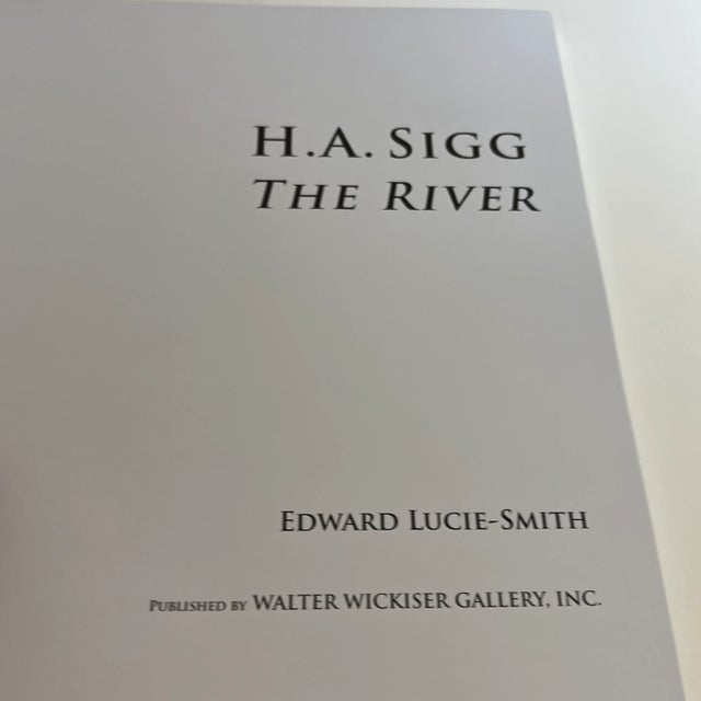 Contemporary Contemporary H. A. Sigg the River Book For Sale - Image 3 of 11