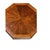 Brown 1940s Mahogany Octagonal Lamp Table With Drawers. For Sale - Image 8 of 8