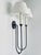 Visual Comfort Amber Lewis Ingela Double Sconce by Visual Comfort With Shades For Sale - Image 4 of 17