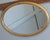 Large Italian Gilt Oval Mirror, 1900s For Sale - Image 6 of 7