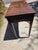 Antique English Oak Fold Over Writing Game Table Desk Drawer Edwardian c.1900 For Sale - Image 4 of 10