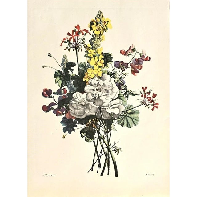 We recently bought a grouping of Jean Louis Prevost botanical chromolithograph bouquets in France that date to the late...