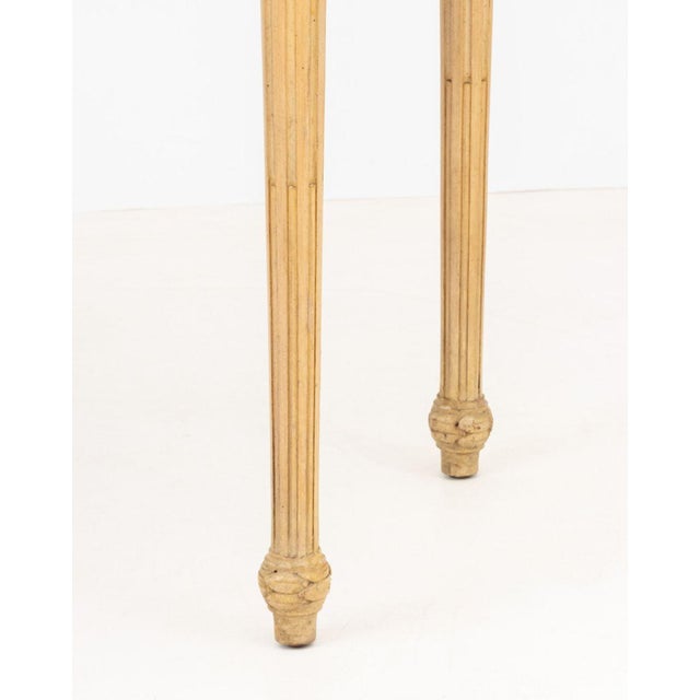Neoclassical Style Demilune Console Table For Sale - Image 4 of 8