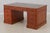 Bevan Funnel Green Leather Top Executive Desk For Sale - Image 15 of 17