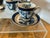 Asian Vintage Nikko Blue Willow Ironstone Tea Set- 27 Pieces For Sale - Image 3 of 8
