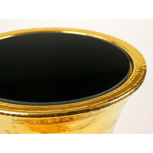 Platinum Luster Myra Side Table by deBlona For Sale - Image 9 of 11