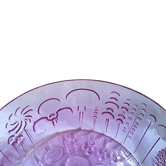 1960s Large Glass Bowl by Oiva Toikka for Iittala, 1960s For Sale - Image 5 of 10