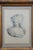 Late 19th Century Antique Italian Baroque Madame La Princesse De Lamballe Lithograph Print Framed For Sale - Image 5 of 11
