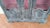 Matte Black Display Cabinet with Metal Mesh For Sale - Image 5 of 7