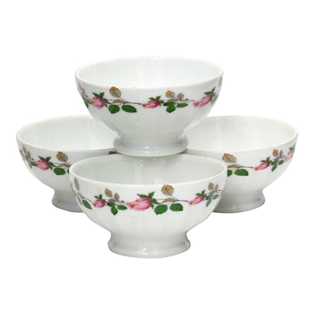 Limoges Cafè Au Lait / Pinch Bowls, Set of 4 For Sale