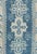 Vintage Circa 1940 Blue Turkish Oushak Hand Knotted Wool Rug 3ft 2in X 5ft 7in For Sale In New York - Image 6 of 8