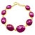 Bochic "Rough Cut" Natural Red African Rubies Set In 18K Gold & Silver For Sale - Image 15 of 18