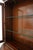1980s Stickley Cherry 2 Piece Secretary Desk W. Bookcase For Sale - Image 5 of 18