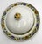 Art Deco 1920s Koenigszelt Silesia Dome Covered Bone China Serving Dish For Sale - Image 3 of 7