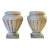 Italian Marble Urns - Neo-Classical Style - A Pair For Sale