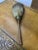 Early 19th Century Unique Antique Chinese Fan Brush With Wooden Handle, Brass Ferrule and Natural Tipped Bristles For Sale - Image 4 of 6