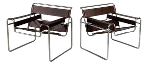 Set of Italian Modern Wassily Chairs by Marcel Breuer for Gavina, 1960s
