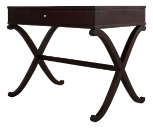 Barbara Barry for Baker Regency Style Mahogany Nightstand