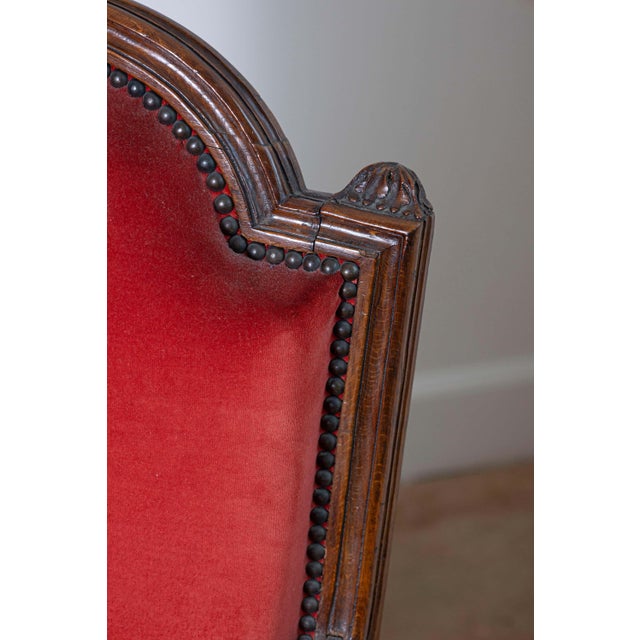 Wood French 18th Century Louis XVI Bergere For Sale - Image 7 of 10