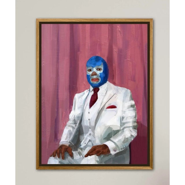 Mid-Century Modern Luchador in Radiance For Sale - Image 3 of 3
