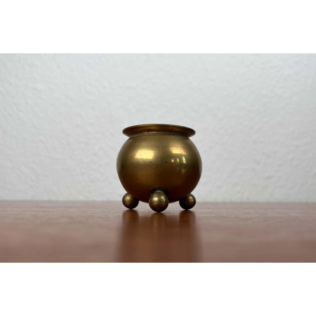 Mid-Century Modern Traditional Swedish Brass Candleholder, 1960s For Sale - Image 14 of 14